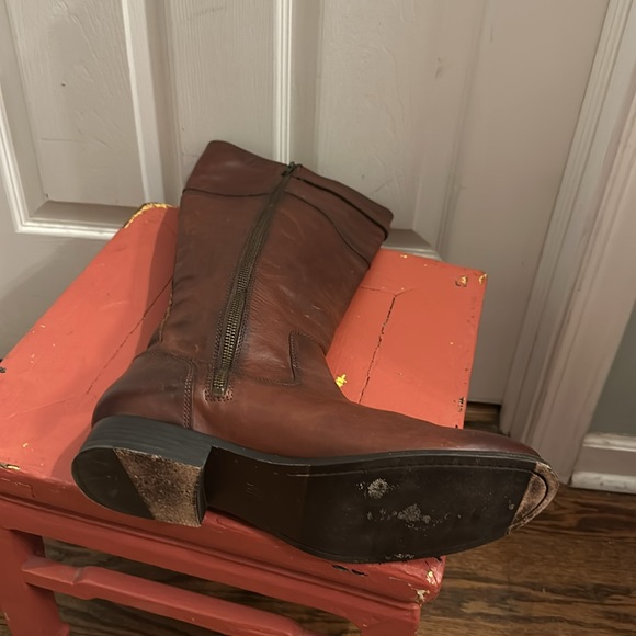 NWOT, Frye, molly Redwood, tall (over knee) riding boots, size 10B 347611-RDX - Picture 6 of 9